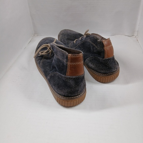 Johnston & Murphy Men's Chukka Boots Size 11M Navy Suede Leather Casual - Picture 4 of 7